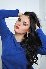 Ukrainian mail order bride Dasha from Kiev with black hair and brown eye color - image 3