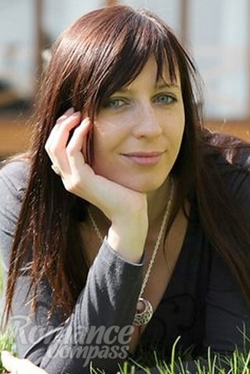 Ukrainian mail order bride Neonila from Uzhgorod with light brown hair and blue eye color - image 1