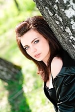 Ukrainian mail order bride Julia from Cherkassy with brunette hair and grey eye color - image 3