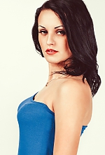 Ukrainian mail order bride Viktoria from Nilolaev with black hair and green eye color - image 2