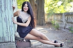 Ukrainian mail order bride Violetta from Nikolaev with black hair and blue eye color - image 3
