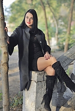 Ukrainian mail order bride Maria from Nikolaev with black hair and blue eye color - image 3