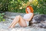 Ukrainian mail order bride Olga from Nikolaev with red hair and blue eye color - image 4