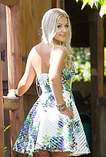 Ukrainian mail order bride Yuliya from Odessa with blonde hair and blue eye color - image 5