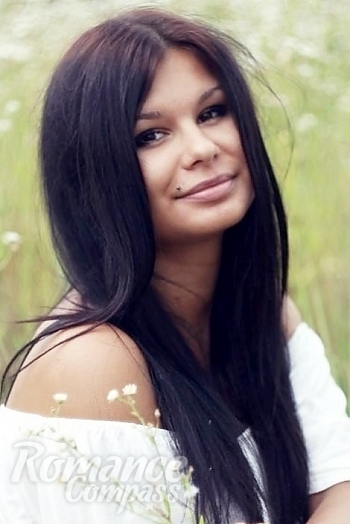 Ukrainian mail order bride Ludmila from Cherkassy with black hair and brown eye color - image 1