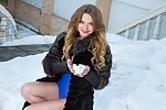 Ukrainian mail order bride Angela from Odessa with auburn hair and blue eye color - image 8