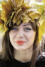 Ukrainian mail order bride Olga from Nikolaev with brunette hair and blue eye color - image 4