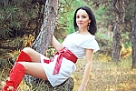 Ukrainian mail order bride Oksana from Nikolaev with black hair and blue eye color - image 2