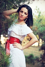 Ukrainian mail order bride Oksana from Nikolaev with black hair and blue eye color - image 3