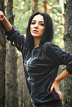 Ukrainian mail order bride Oksana from Nikolaev with black hair and blue eye color - image 4