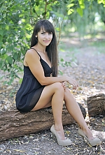Ukrainian mail order bride Olga from Nikolaev with light brown hair and green eye color - image 6