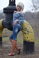 Ukrainian mail order bride Alla from Nikolaev with blonde hair and green eye color - image 11