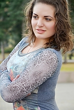 Ukrainian mail order bride Viktoria from Nikolaev with light brown hair and green eye color - image 7