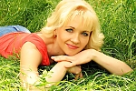 Ukrainian mail order bride Juliya from Nikolaev with blonde hair and blue eye color - image 2
