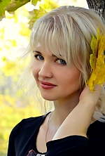 Ukrainian mail order bride Juliya from Nikolaev with blonde hair and blue eye color - image 5