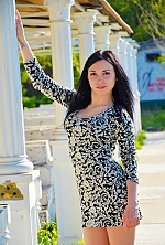 Ukrainian mail order bride Alina from Nikolaev with black hair and brown eye color - image 8
