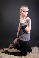Ukrainian mail order bride Kristina from Kiev with blonde hair and green eye color - image 5