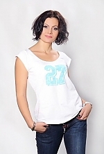 Ukrainian mail order bride Inga from Odessa with black hair and brown eye color - image 3