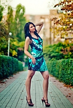 Ukrainian mail order bride Yulia from Nikopol with black hair and brown eye color - image 4