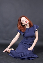 Ukrainian mail order bride Zoya from Kiev with auburn hair and green eye color - image 6