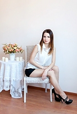 Ukrainian mail order bride Anna from Nikolaev with light brown hair and brown eye color - image 4