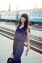 Ukrainian mail order bride Aleksandra from Kherson with black hair and grey eye color - image 3