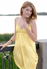 Ukrainian mail order bride Anastasiia from Kiev with light brown hair and green eye color - image 3