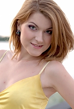 Ukrainian mail order bride Anastasiia from Kiev with light brown hair and green eye color - image 2