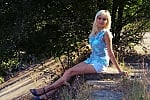 Ukrainian mail order bride Tatiana from Kherson with blonde hair and green eye color - image 5