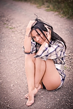 Ukrainian mail order bride Kristina from Chernigov with black hair and brown eye color - image 4