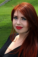 Ukrainian mail order bride Alina from Vinnitsa with red hair and green eye color - image 2