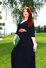 Ukrainian mail order bride Alina from Vinnitsa with red hair and green eye color - image 3