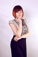 Ukrainian mail order bride Inna from Zaporozhye with red hair and grey eye color - image 2