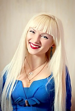 Ukrainian mail order bride Olga from Lugansk with blonde hair and blue eye color - image 4