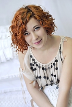 Ukrainian mail order bride Viktoriya from Nikolaev with red hair and green eye color - image 5