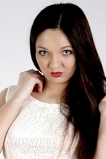Ukrainian mail order bride Alina from Odessa with light brown hair and brown eye color - image 1