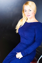 Ukrainian mail order bride Elena from Kharkov with blonde hair and blue eye color - image 6