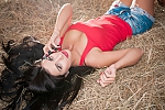 Ukrainian mail order bride Elina from Kherson with black hair and hazel eye color - image 3