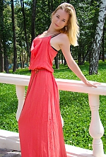 Ukrainian mail order bride Varvara from Kharkov with blonde hair and blue eye color - image 3