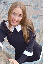 Ukrainian mail order bride Evgeniya from Cherkassy with auburn hair and green eye color - image 9