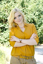 Ukrainian mail order bride Anastasia from Odessa with blonde hair and green eye color - image 4
