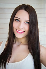 Ukrainian mail order bride Liana from Odessa with black hair and green eye color - image 4