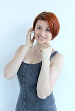 Ukrainian mail order bride Diana from Odessa with red hair and hazel eye color - image 7