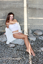 Ukrainian mail order bride Tatiana from Kiev with brunette hair and grey eye color - image 3