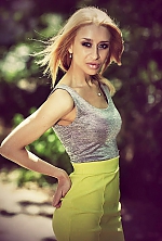 Ukrainian mail order bride Irina from Nikolaev with blonde hair and green eye color - image 5