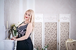 Ukrainian mail order bride Nadia from Kiev with blonde hair and blue eye color - image 4