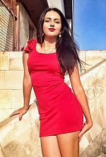 Ukrainian mail order bride Karina from Zaporizhie with brunette hair and green eye color - image 24