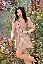 Ukrainian mail order bride Vladlena from Chuguev with black hair and blue eye color - image 4