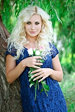 Ukrainian mail order bride Anna from Kropyvnytskyi with blonde hair and grey eye color - image 2