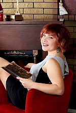 Ukrainian mail order bride Julia from Kharkov with red hair and brown eye color - image 4